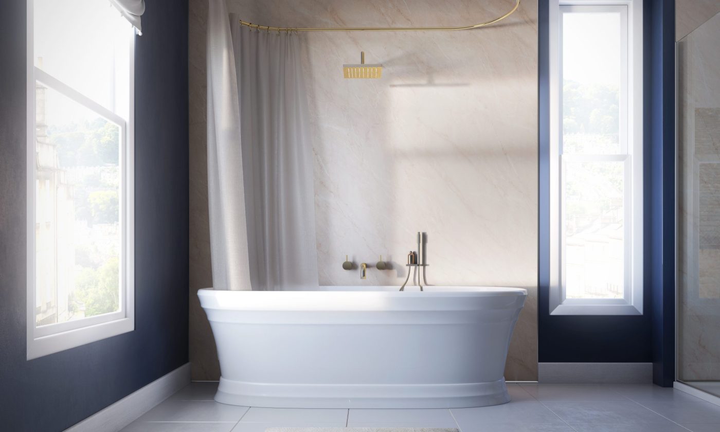 Athena Marble Bathroom Wall Panels – Showerwall