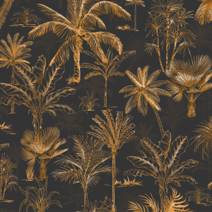 tropical palm bathroom wall panels