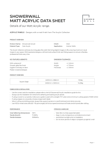sw acrylic matt data sheet 1