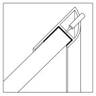 laminate quadrant trim 141x141